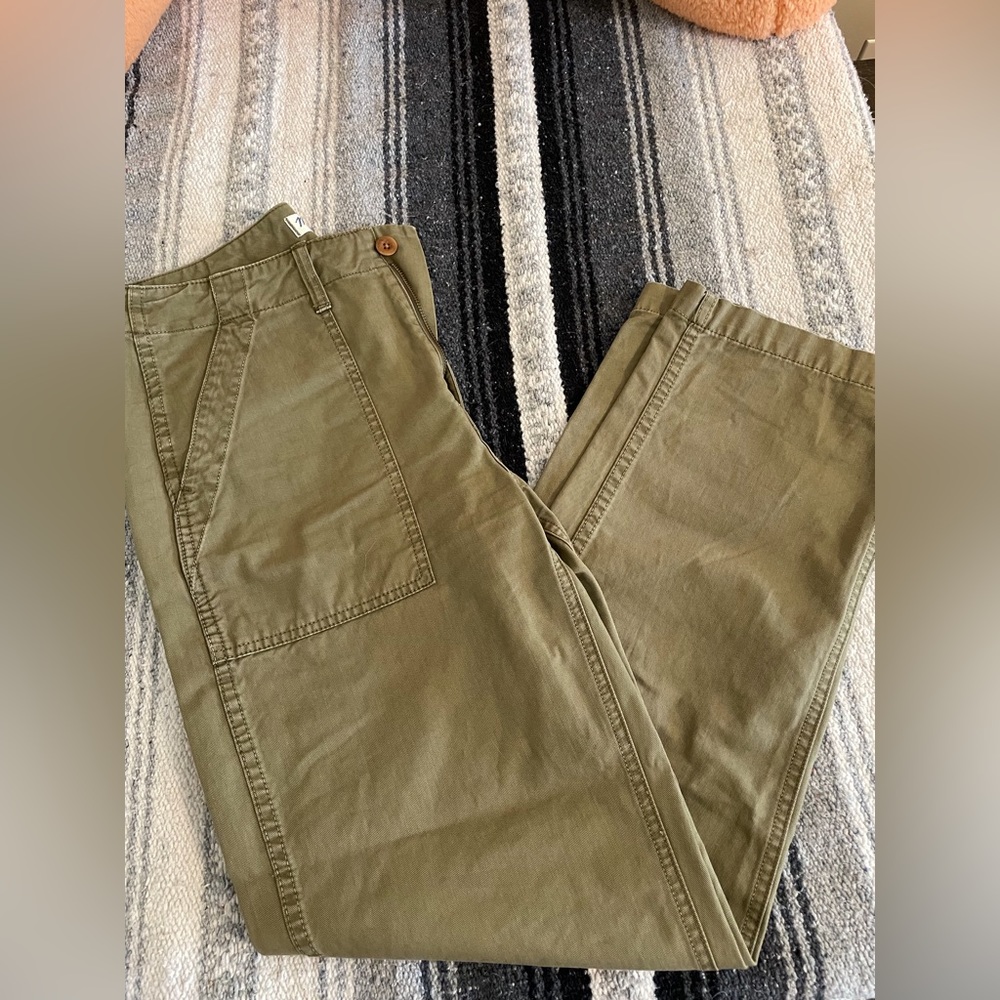 Madewell wide leg trousers